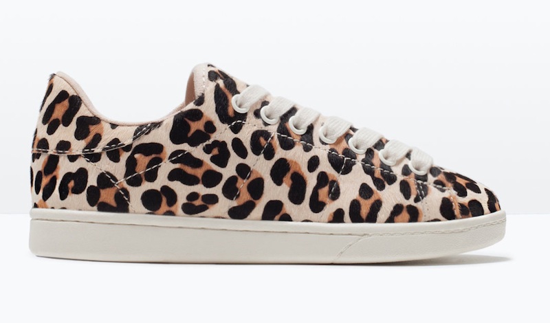zapatilla pelo leopardo zara kids